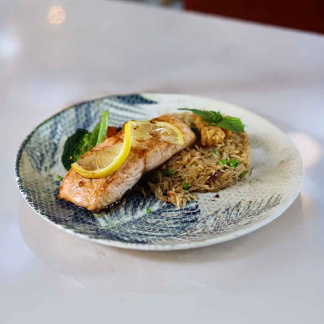 سلمون ترياكي