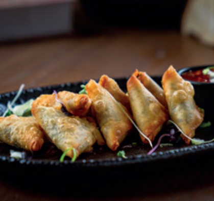 سمبوسة بايت بالبريسكت