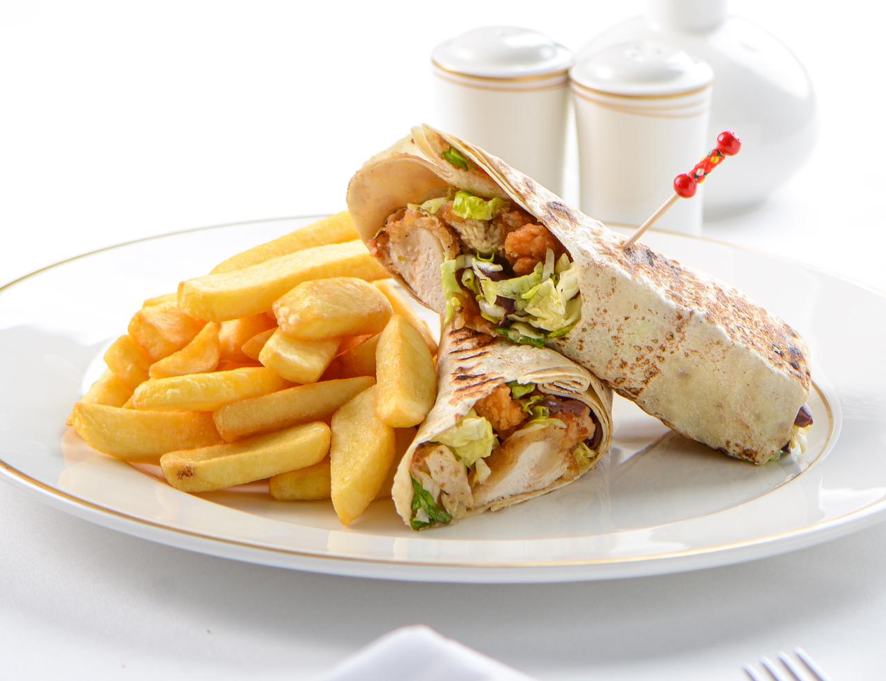 لفائف الدجاج المقرمشة