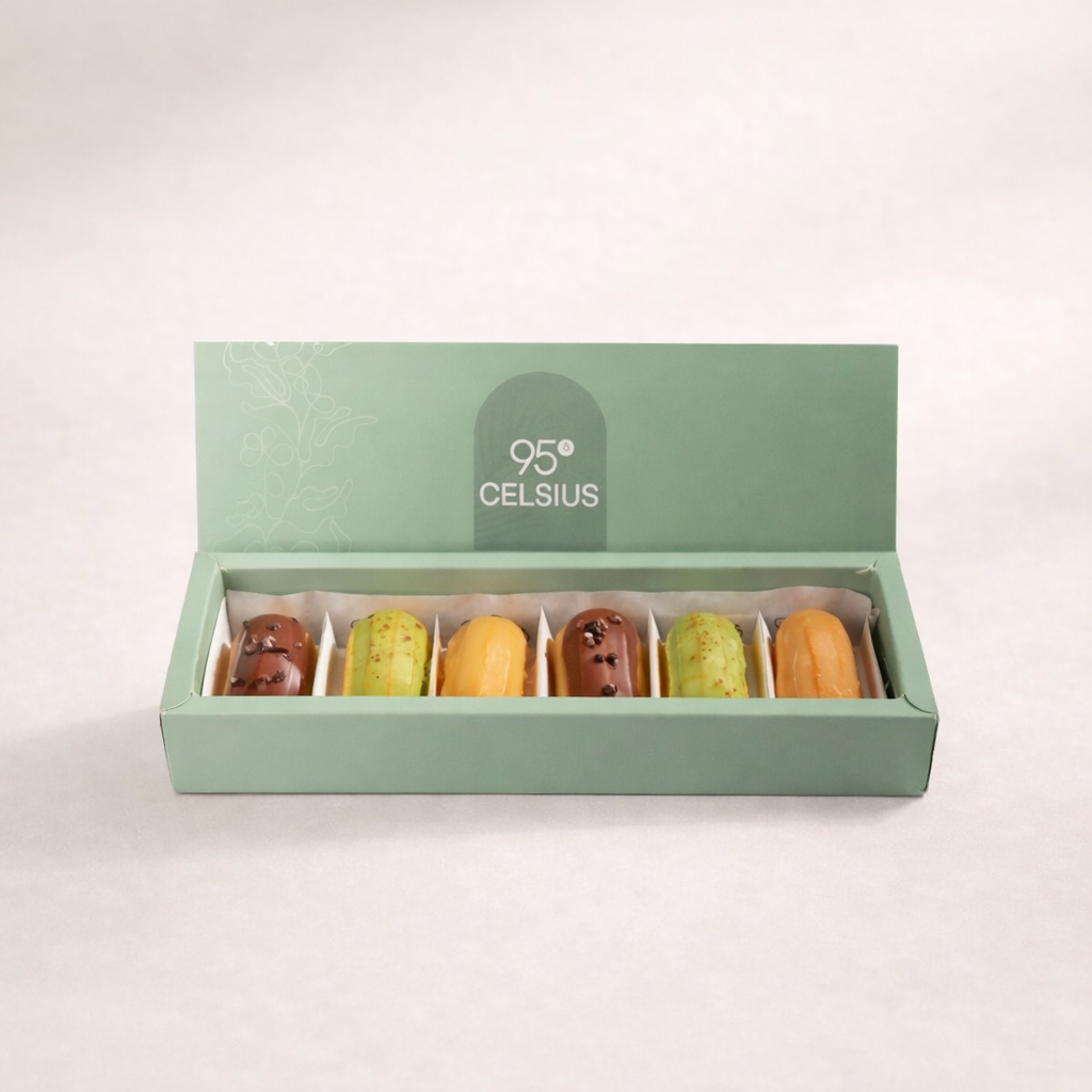 ستة قطع ميني اكلير