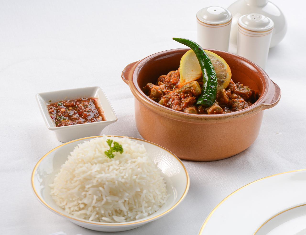 بامية باللحمة