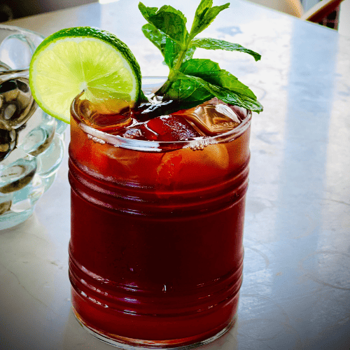 شاي مثلج بنكهة الخوخ