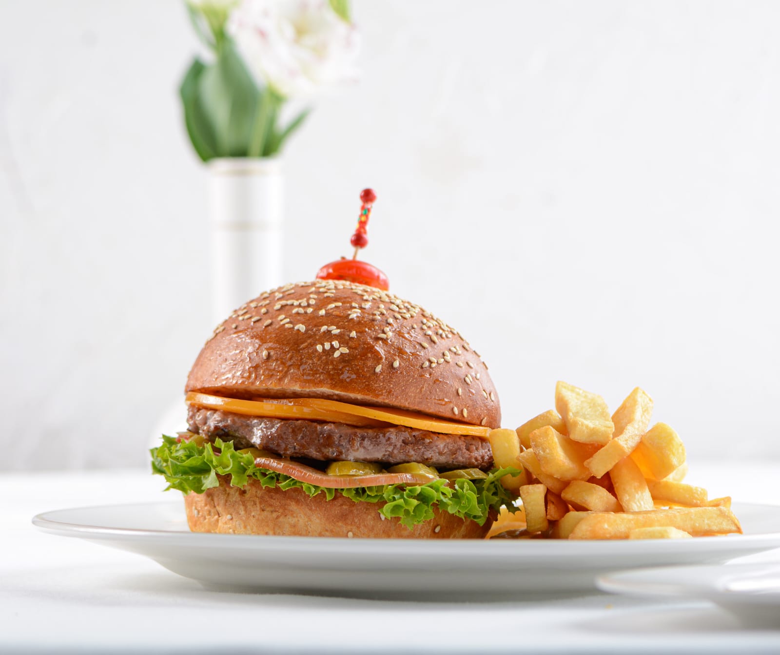 برجر اللحم البقري