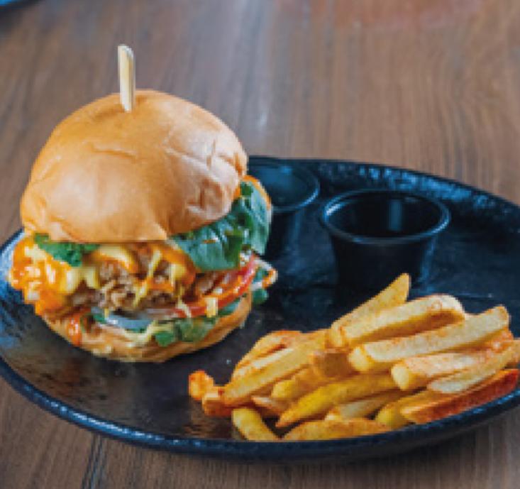 برغر الدجاج