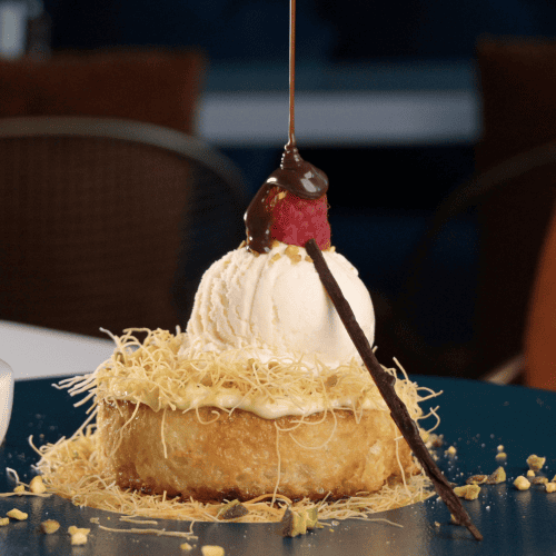 توست فرنسي بكنافة